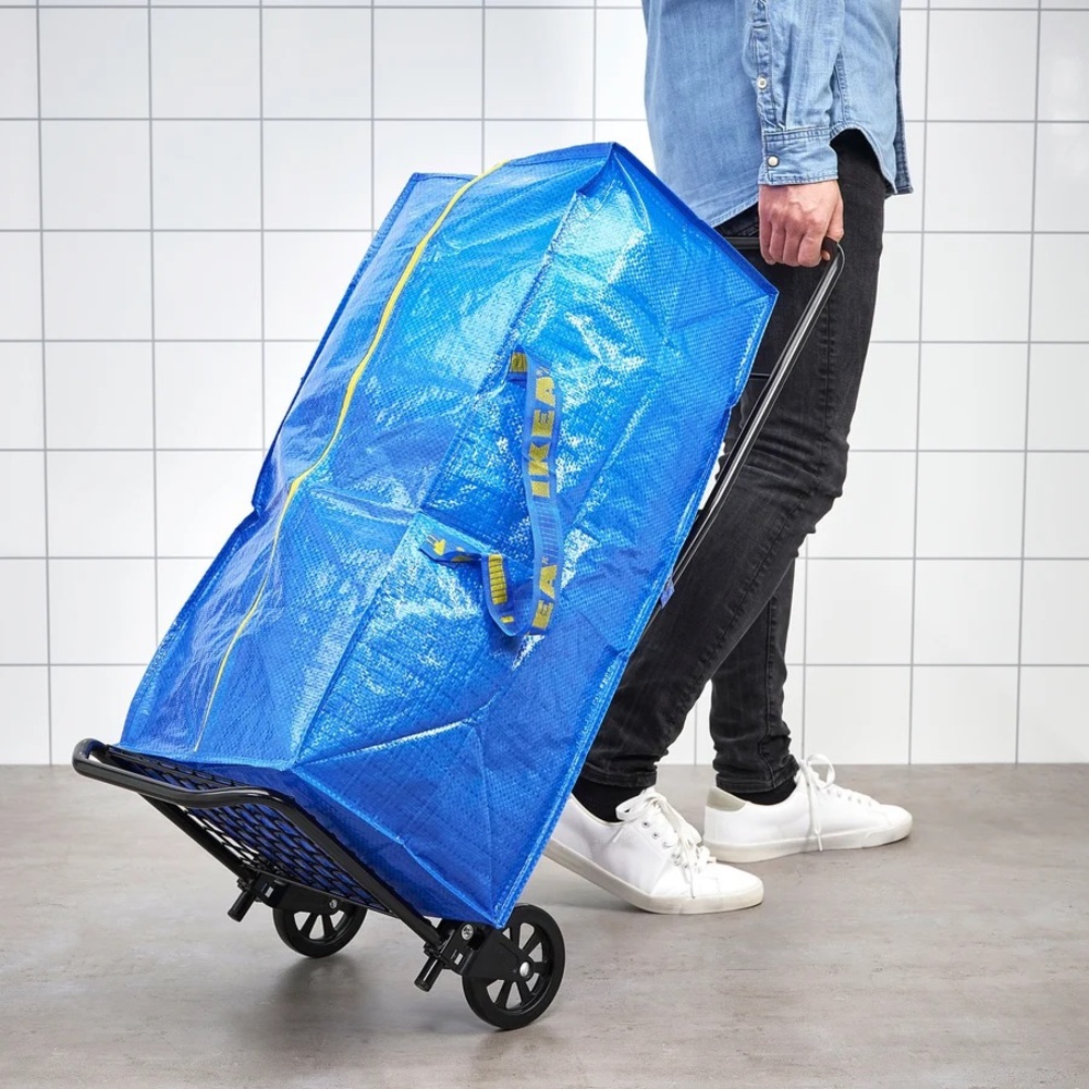 IKEA Blue Extra Large Storage Bags Set of 2 - Picture 3 of 5
